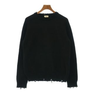 SAINT LAURENT PARIS ニット・セーター L 黒 【古着】【中古】(ニット/セーター)