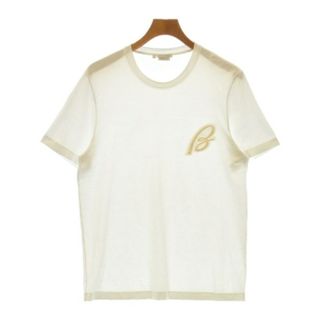 ブリオーニ(Brioni)のBrioni ブリオーニ Tシャツ・カットソー M 白 【古着】【中古】(Tシャツ/カットソー(半袖/袖なし))