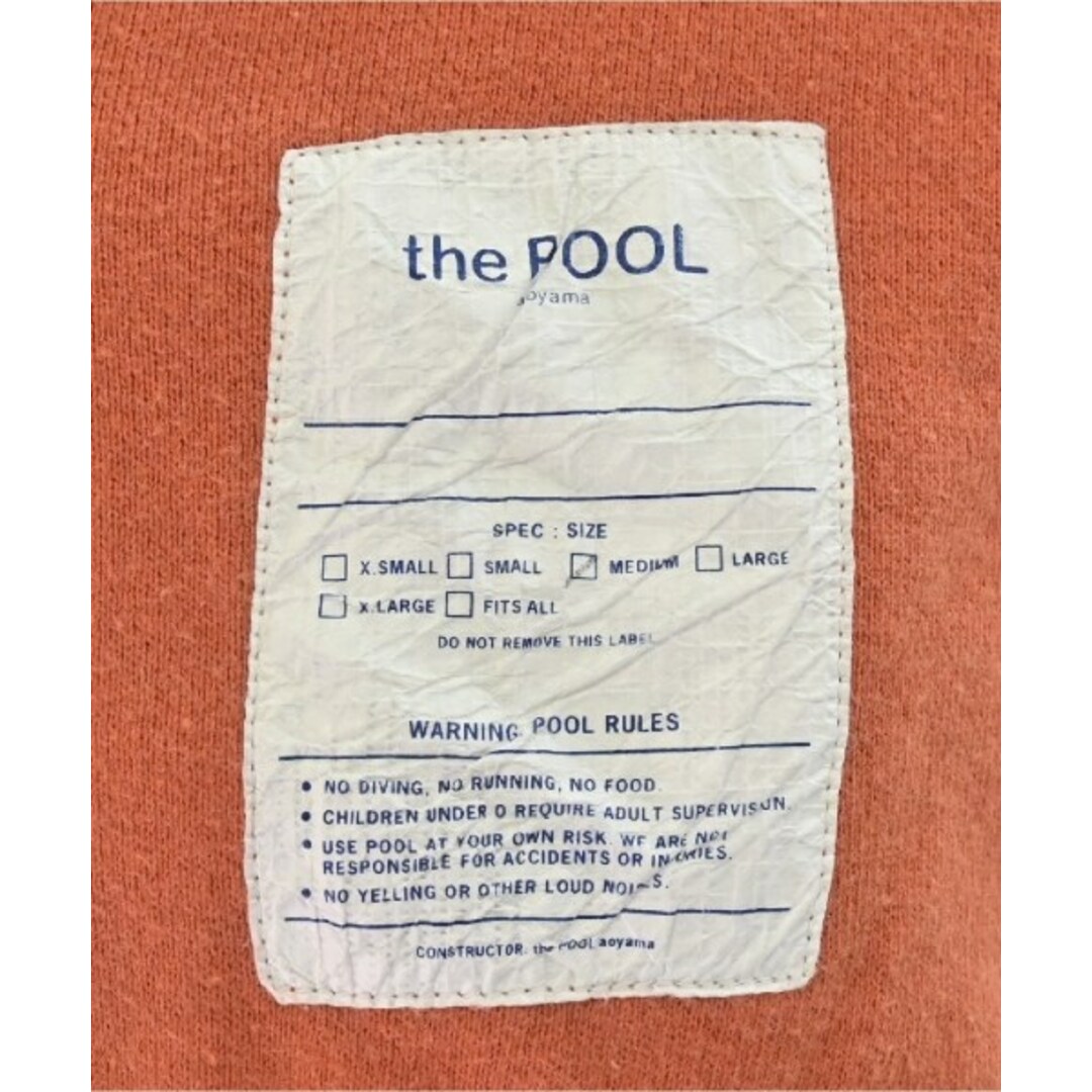 THE POOL ザ　プール スウェット M オレンジ 【古着】【中古】 メンズのトップス(スウェット)の商品写真