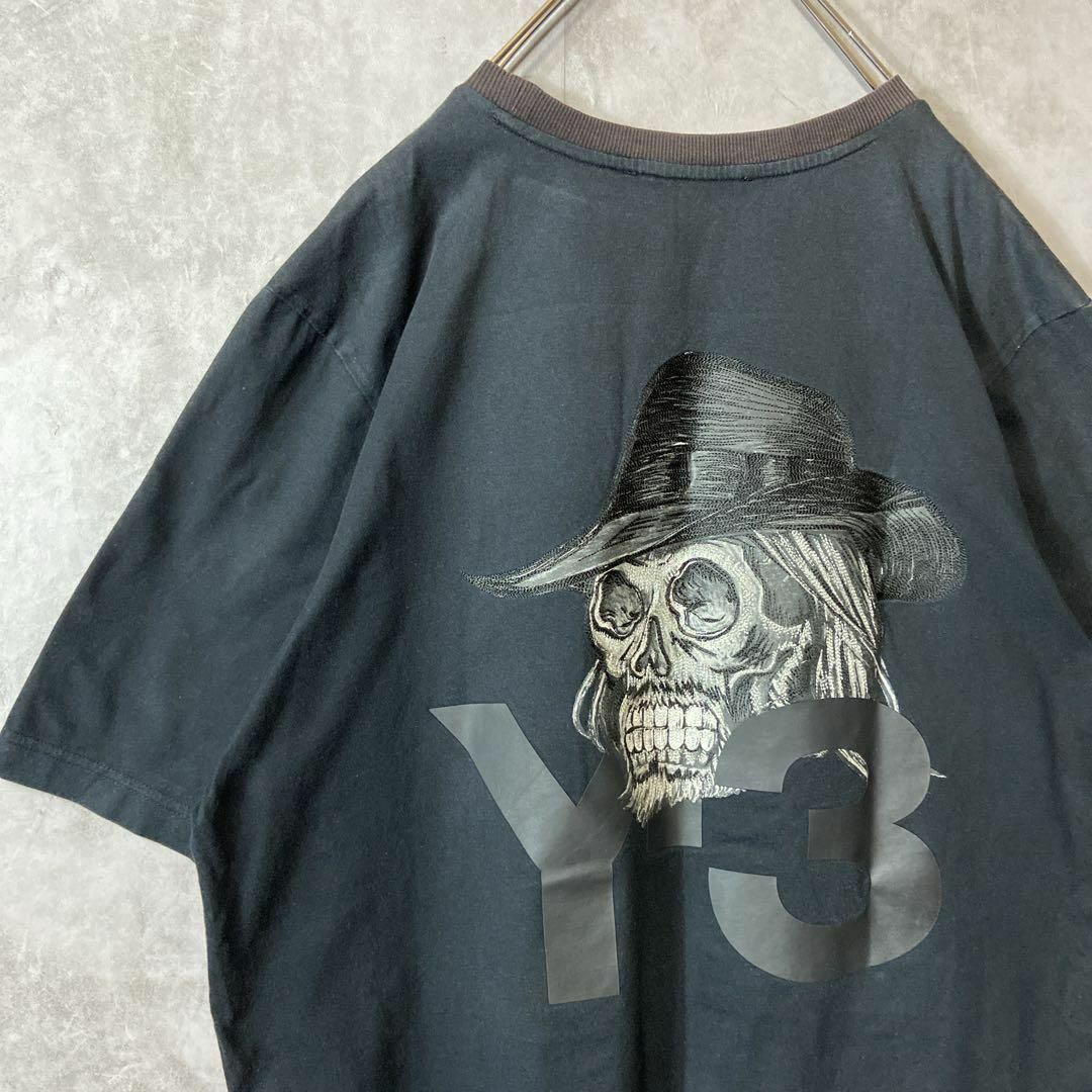 Y-3(ワイスリー)の【即完売モデル 】 Y3adidasワイスリー　バックプリントスカルTシャツ メンズのトップス(Tシャツ/カットソー(半袖/袖なし))の商品写真