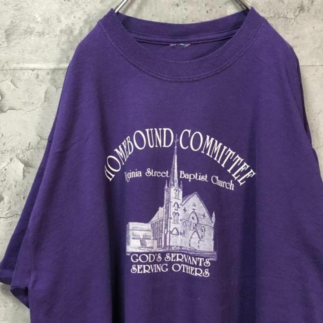 HOMEBOUND USA輸入 教会 ビックサイズ Tシャツ メンズのトップス(Tシャツ/カットソー(半袖/袖なし))の商品写真