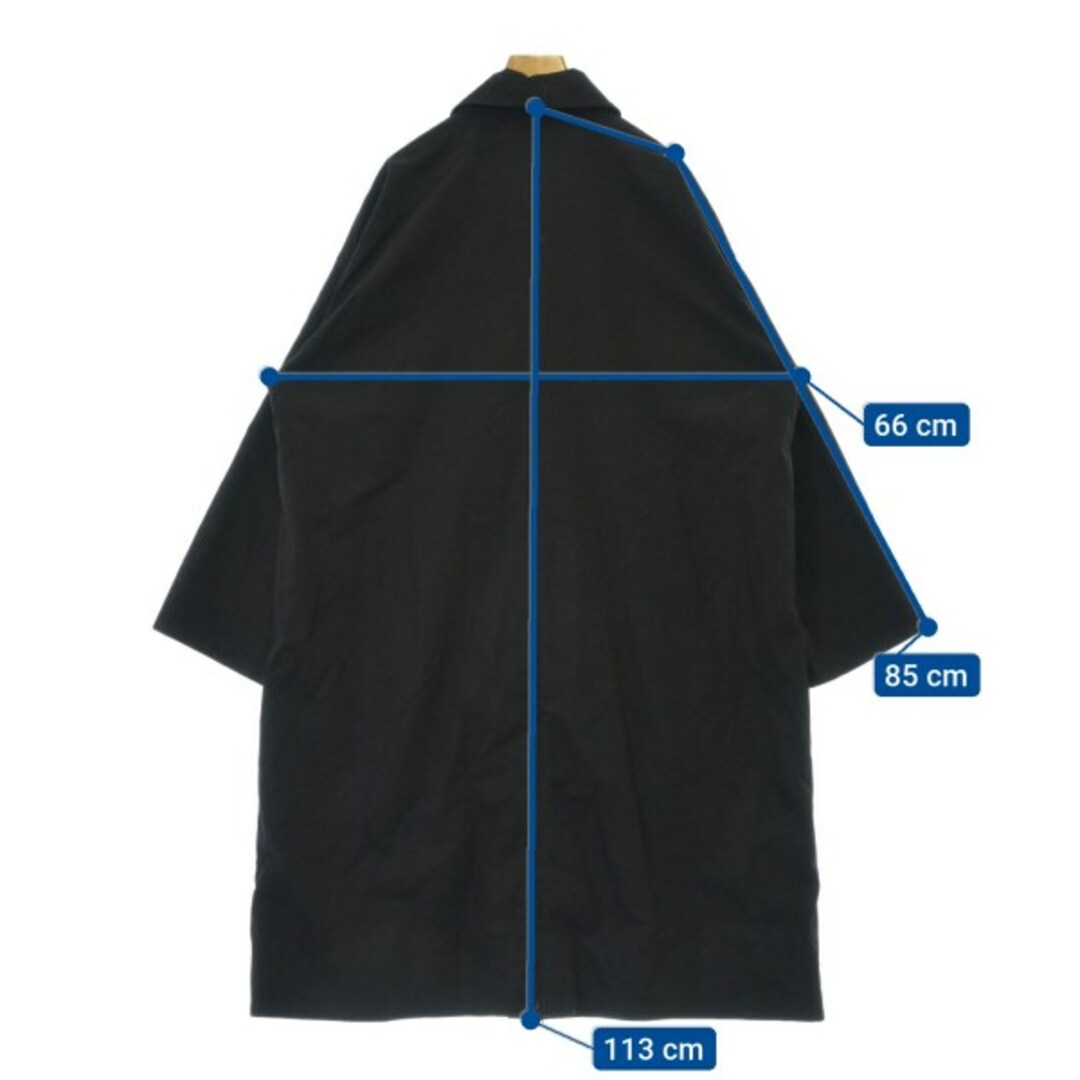 KIIT(キート)のKIIT キート コート（その他） 2(M位) 黒 【古着】【中古】 メンズのジャケット/アウター(その他)の商品写真