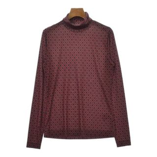 DRIES VAN NOTEN Tシャツ・カットソー M 黒x赤(総柄) 【古着】【中古】