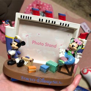 ディズニー(Disney)のTDS セイルアウェイ ミッキー ミニー アリエル マーメイド フィギュア(キャラクターグッズ)