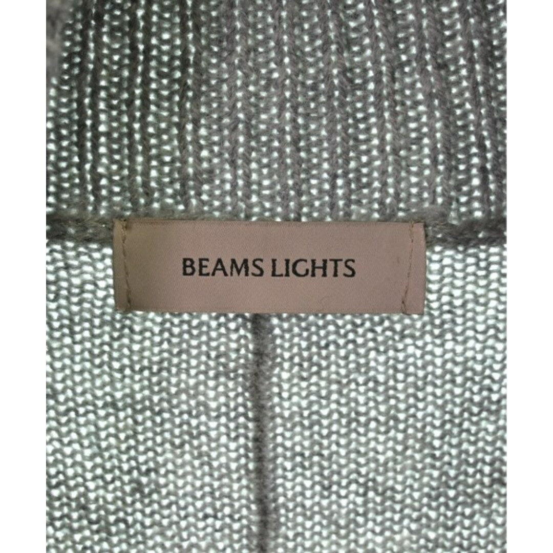 BEAMS LIGHTS(ビームスライツ)のBEAMS Lights ビームスライツ ニット・セーター S グレー 【古着】【中古】 メンズのトップス(ニット/セーター)の商品写真