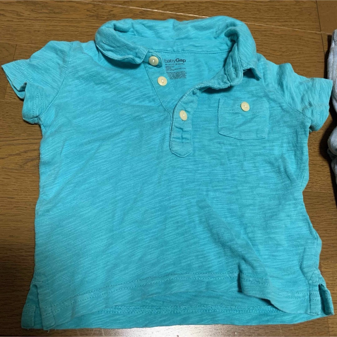男の子 Tシャツ ハーフパンツ GAP ポロシャツ ユニクロ 西松屋 ８０サイズ キッズ/ベビー/マタニティのベビー服(~85cm)(シャツ/カットソー)の商品写真