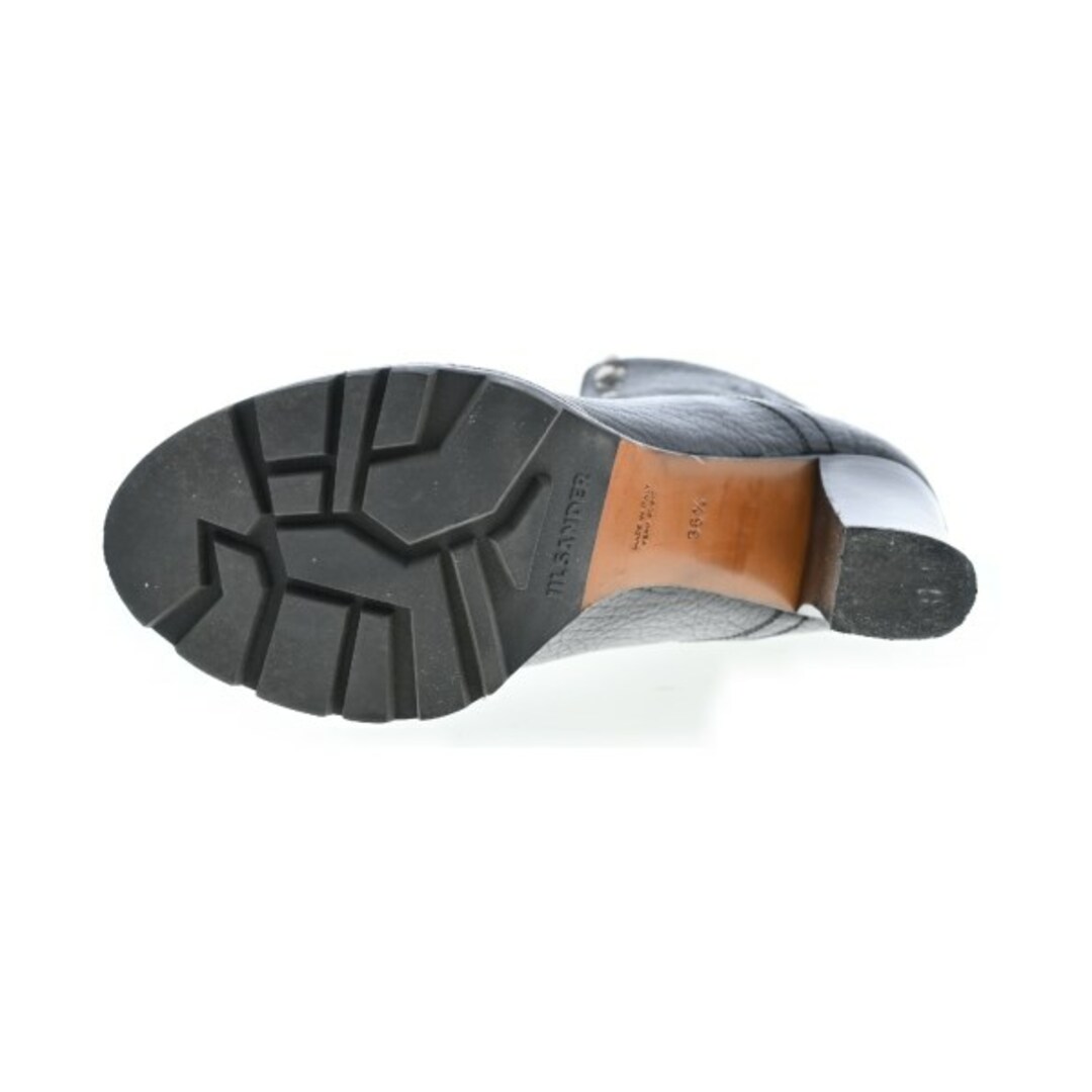 Jil Sander(ジルサンダー)のJIL SANDER ジルサンダー ブーツ EU36 1/2(23cm位) 黒 【古着】【中古】 レディースの靴/シューズ(ブーツ)の商品写真