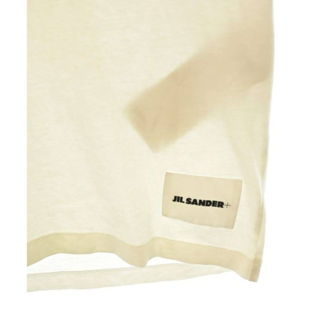 JIL SANDER + ジルサンダープラス Tシャツ・カットソー M 白 【古着】【中古】 メンズのトップス(Tシャツ/カットソー(半袖/袖なし))の商品写真