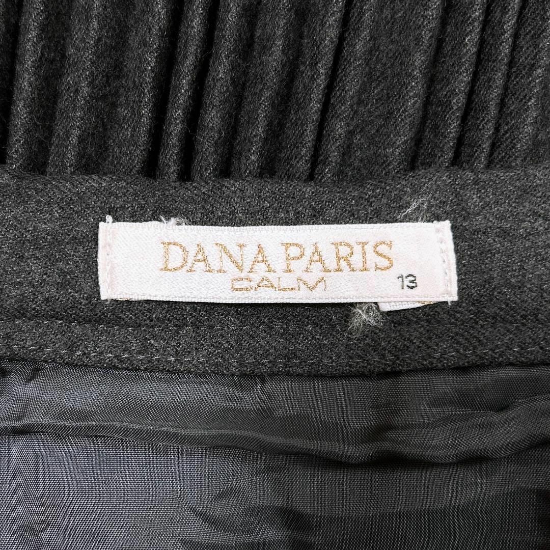 ■DANA PARIS CALM 立体プリーツウールスカート 厚手 13号 レディースのスカート(その他)の商品写真