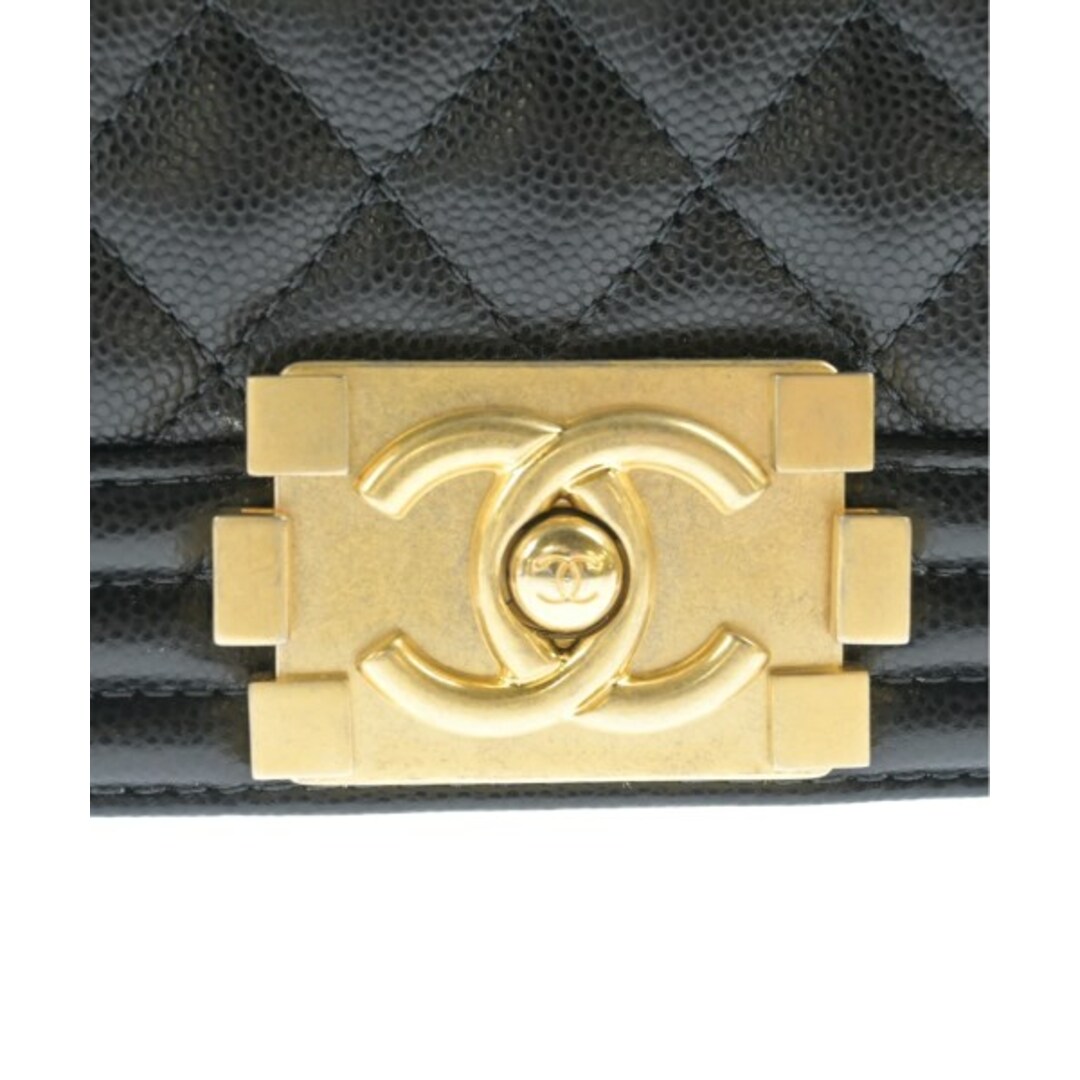 CHANEL(シャネル)のCHANEL シャネル ショルダーバッグ - 黒 【古着】【中古】 レディースのバッグ(ショルダーバッグ)の商品写真