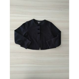 ハッシュアッシュ(HusHush)のhushush　子供服ボレロ　130cm　美品(ジャケット/上着)