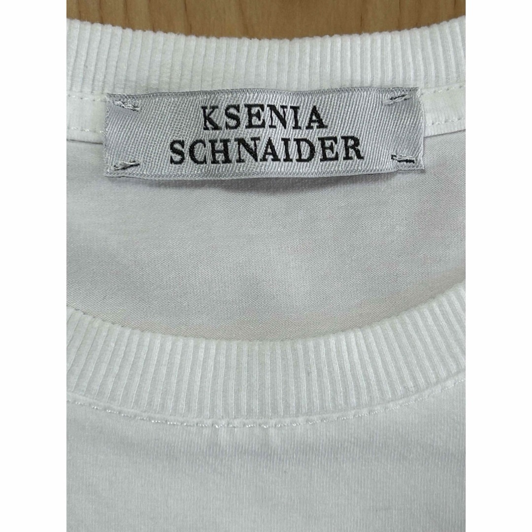 希少　KSENIA SCHNAIDER クセニアシュナイダー　半袖Tシャツ メンズのトップス(Tシャツ/カットソー(半袖/袖なし))の商品写真