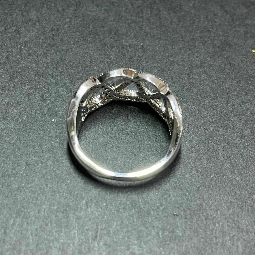 ジルコニアリング　指輪　シンプルリング　12号　14号　シルバー　新品 レディースのアクセサリー(リング(指輪))の商品写真