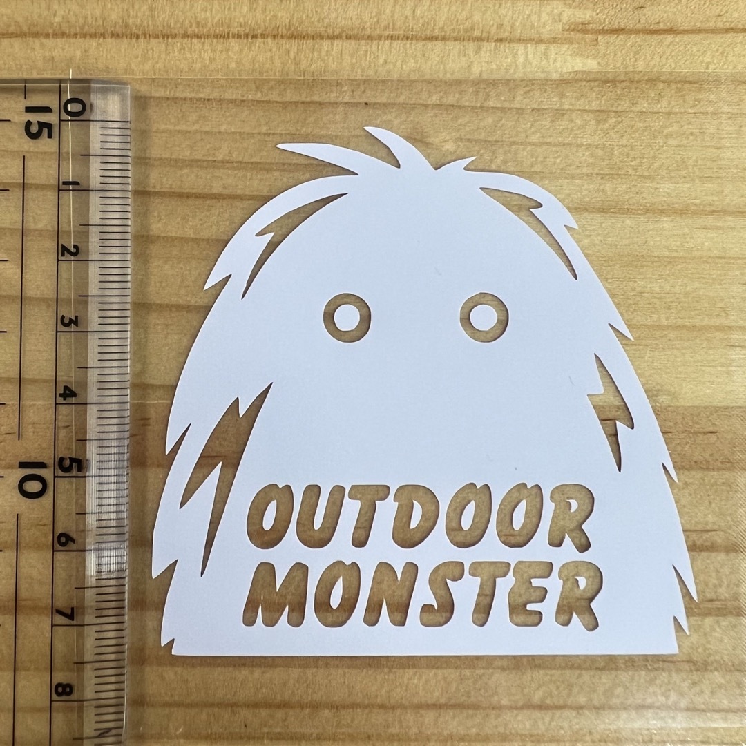 OUTDOOR MONSTER ステッカー スポーツ/アウトドアのアウトドア(その他)の商品写真