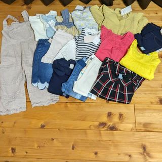 ベビーギャップ(babyGAP)の新品　babygap 3点セット90(パンツ/スパッツ)