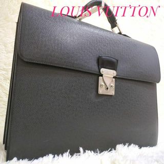 ルイヴィトン(LOUIS VUITTON)の✨大容量✨　ルイヴィトン　ラギート　アルドワーズ　タイガ　ブリーフケース　黒(ビジネスバッグ)