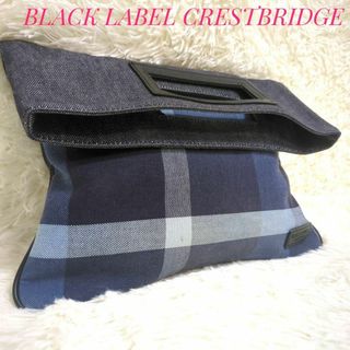 ブラックレーベルクレストブリッジ(BLACK LABEL CRESTBRIDGE)の✨美品✨　ブラックレーベルクレストブリッジ　2way　トート　クラッチバッグ(トートバッグ)