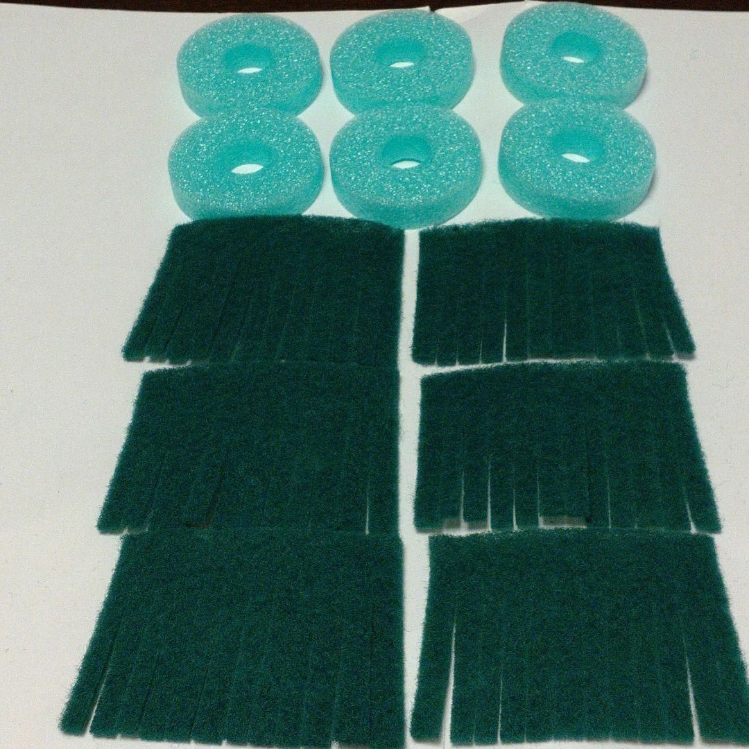 メダカ　産卵床(緑)　※研磨剤不使用 その他のペット用品(アクアリウム)の商品写真