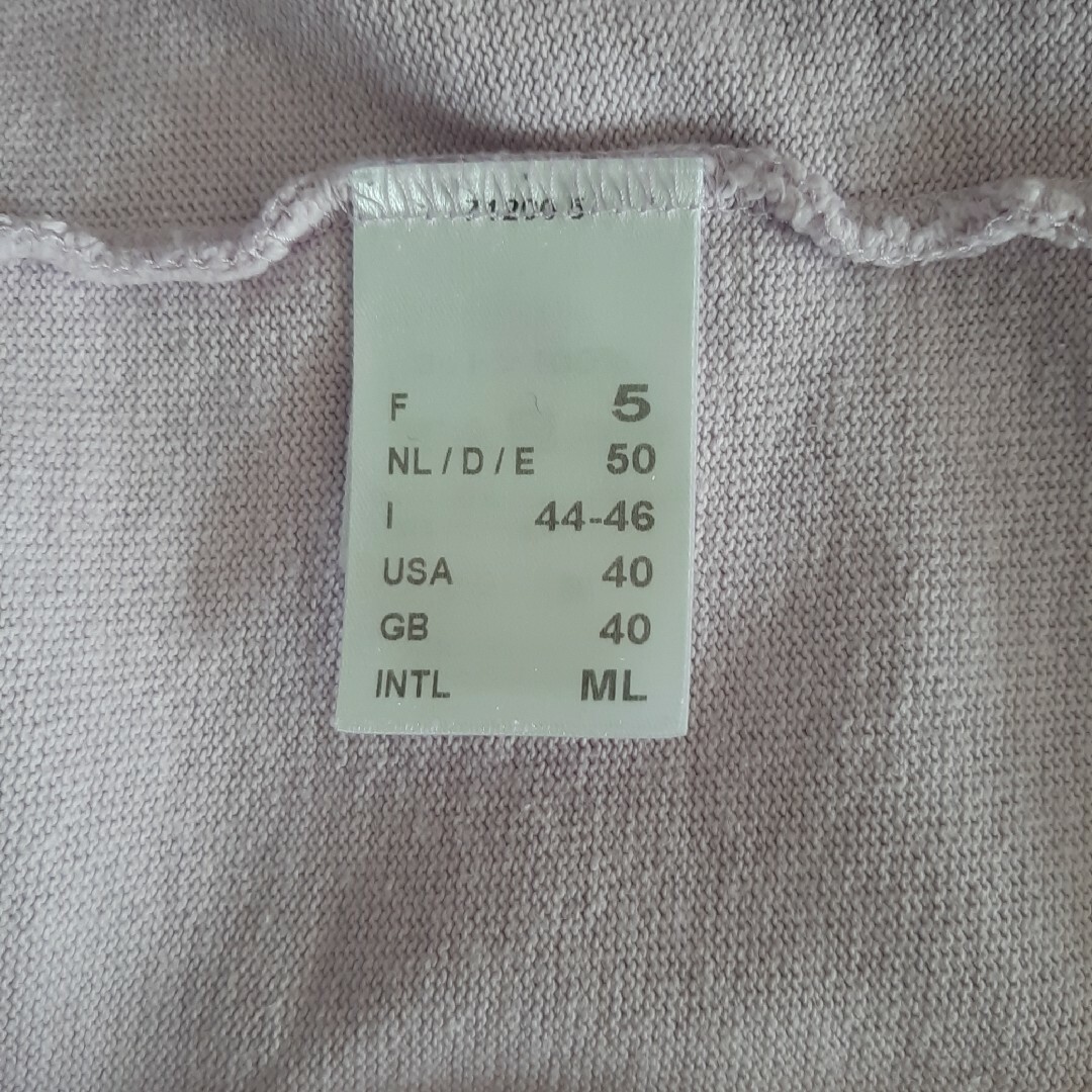 SAINT JAMES(セントジェームス)のウェッソン　ライトパープル　T5　セントジェームス レディースのトップス(Tシャツ(長袖/七分))の商品写真