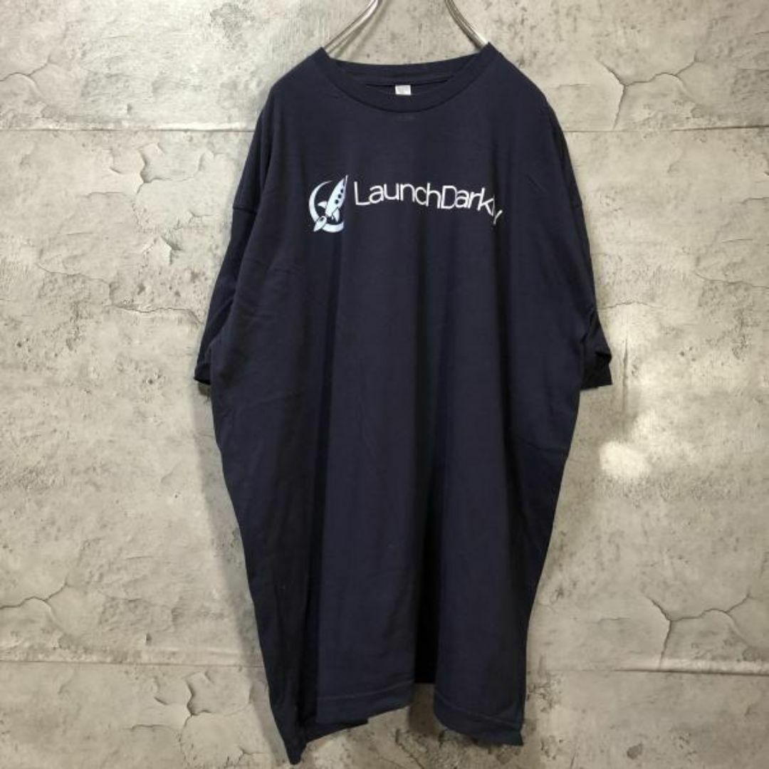 launch darkly スペースシャトル 企業ロゴ ビック Tシャツ メンズのトップス(Tシャツ/カットソー(半袖/袖なし))の商品写真