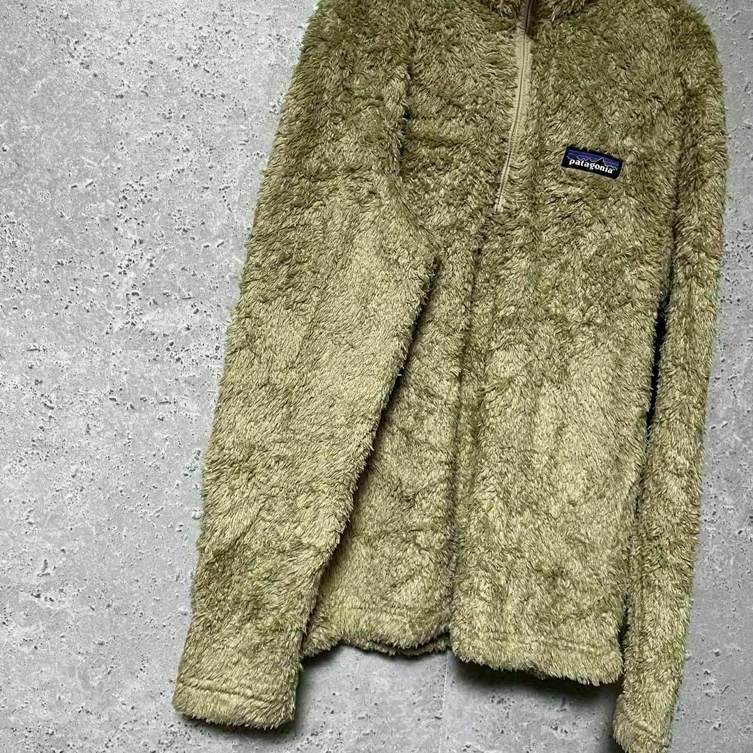 patagonia(パタゴニア)のPatagonia パタゴニア パーカー ボア ワンポイント ハーフジップ XS メンズのトップス(パーカー)の商品写真