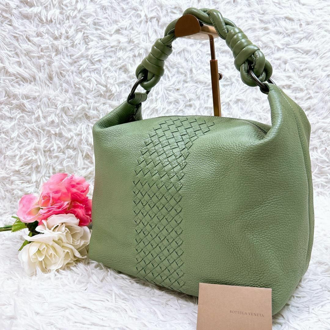 Bottega Veneta(ボッテガヴェネタ)の☆BOTTEGA VENETA チェルボ イントレチャート ハンドバッグ レディースのバッグ(ハンドバッグ)の商品写真