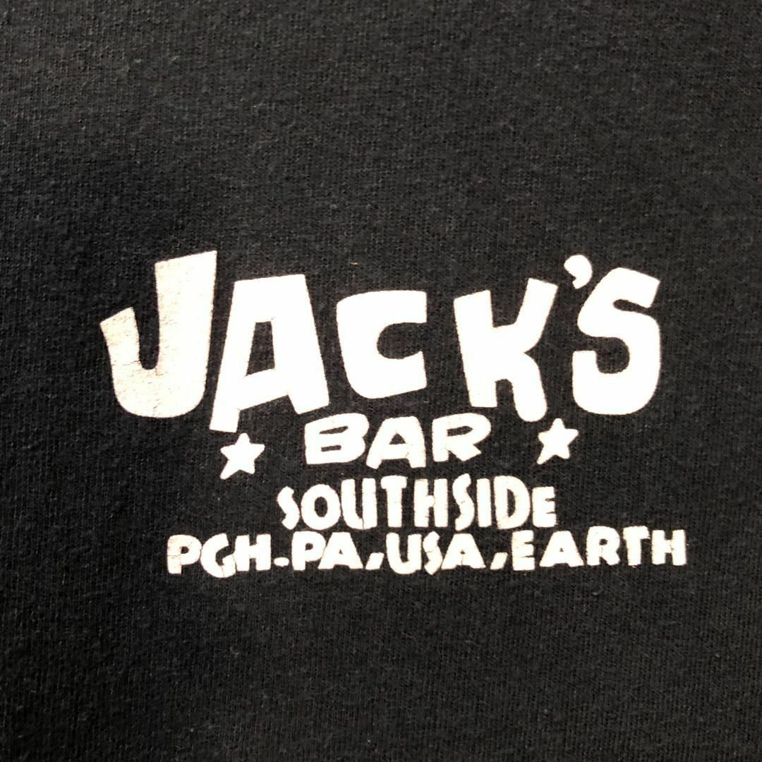 JACKS BAR 企業ロゴ バックプリント カラフル Tシャツ メンズのトップス(Tシャツ/カットソー(半袖/袖なし))の商品写真