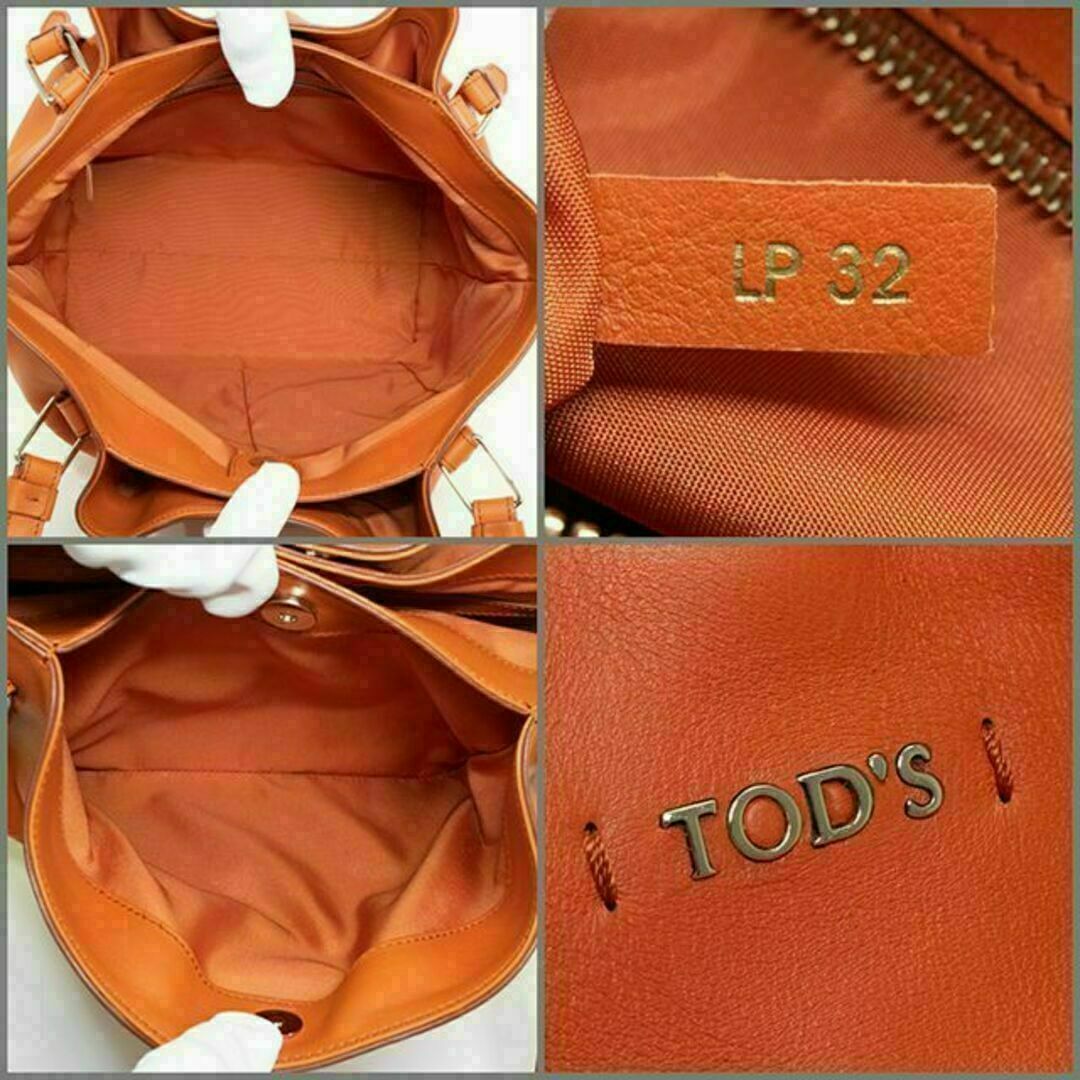 TOD'S(トッズ)の【全額返金保証・送料無料】トッズのショルダーバッグ・正規品・美品・バイカラー レディースのバッグ(ショルダーバッグ)の商品写真