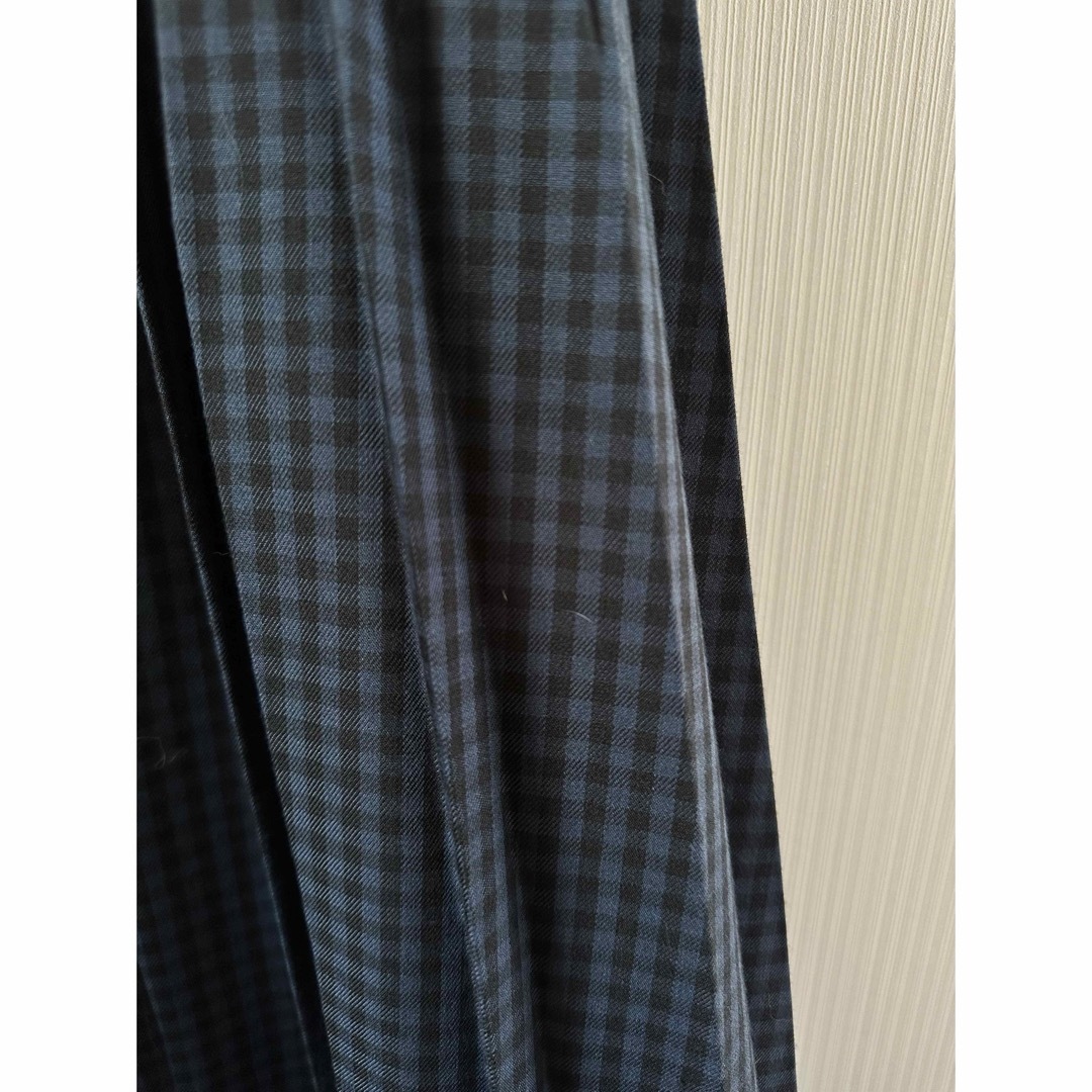 AMERICAN HOLIC(アメリカンホリック)のアメリカホリック　ワッペンロゴ裏毛カットプルオーバー＆チェックプリーツスカート レディースのスカート(ロングスカート)の商品写真
