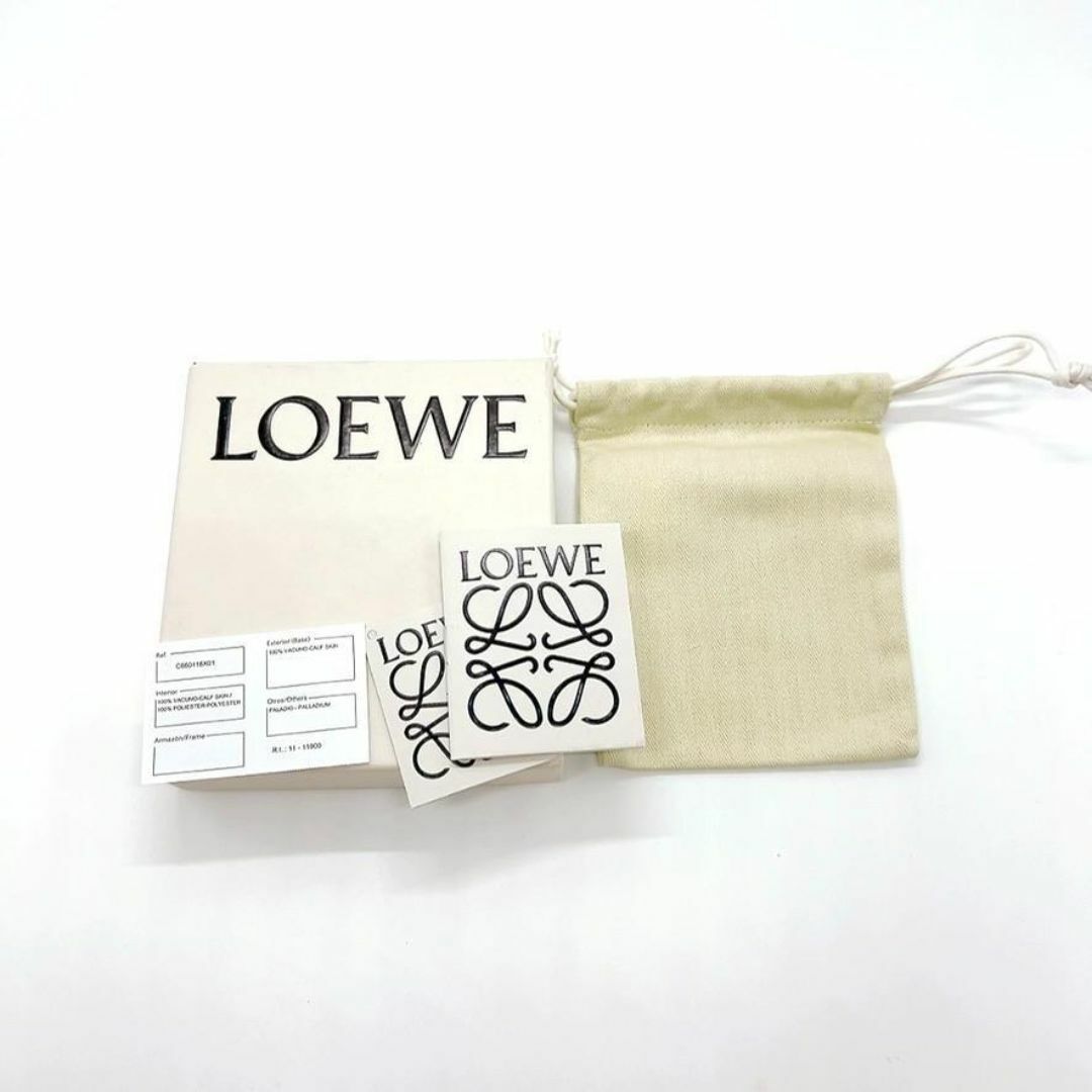 LOEWE(ロエベ)の◇ロエベ◇レザー/アナグラム/二つ折り財布/ウォレット/ブランド レディースのファッション小物(財布)の商品写真