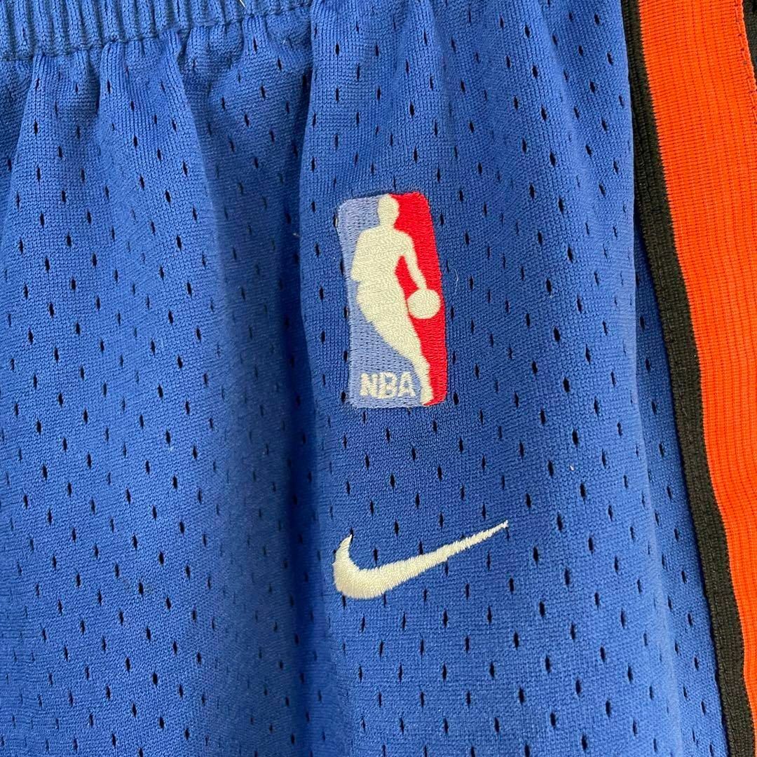 NIKE(ナイキ)の【刺繍ロゴ、ゲームパンツ】NIKE NBA KNICKS刺繍ロゴショートパンツ その他のその他(その他)の商品写真