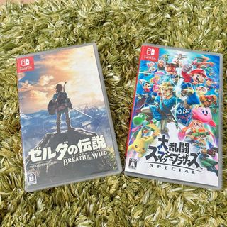 ソフト2本セット 大乱闘スマッシュブラザーズ ゼルダの伝説(家庭用ゲームソフト)