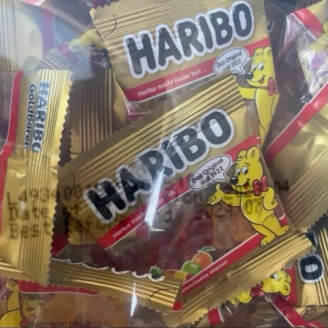 コストコ(コストコ)のコストコ★HARIBO★ハリボー★小分け★50袋★グミ★ミニゴールドベア 食品/飲料/酒の食品(菓子/デザート)の商品写真