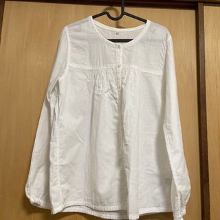 無印良品　シャツブラウス