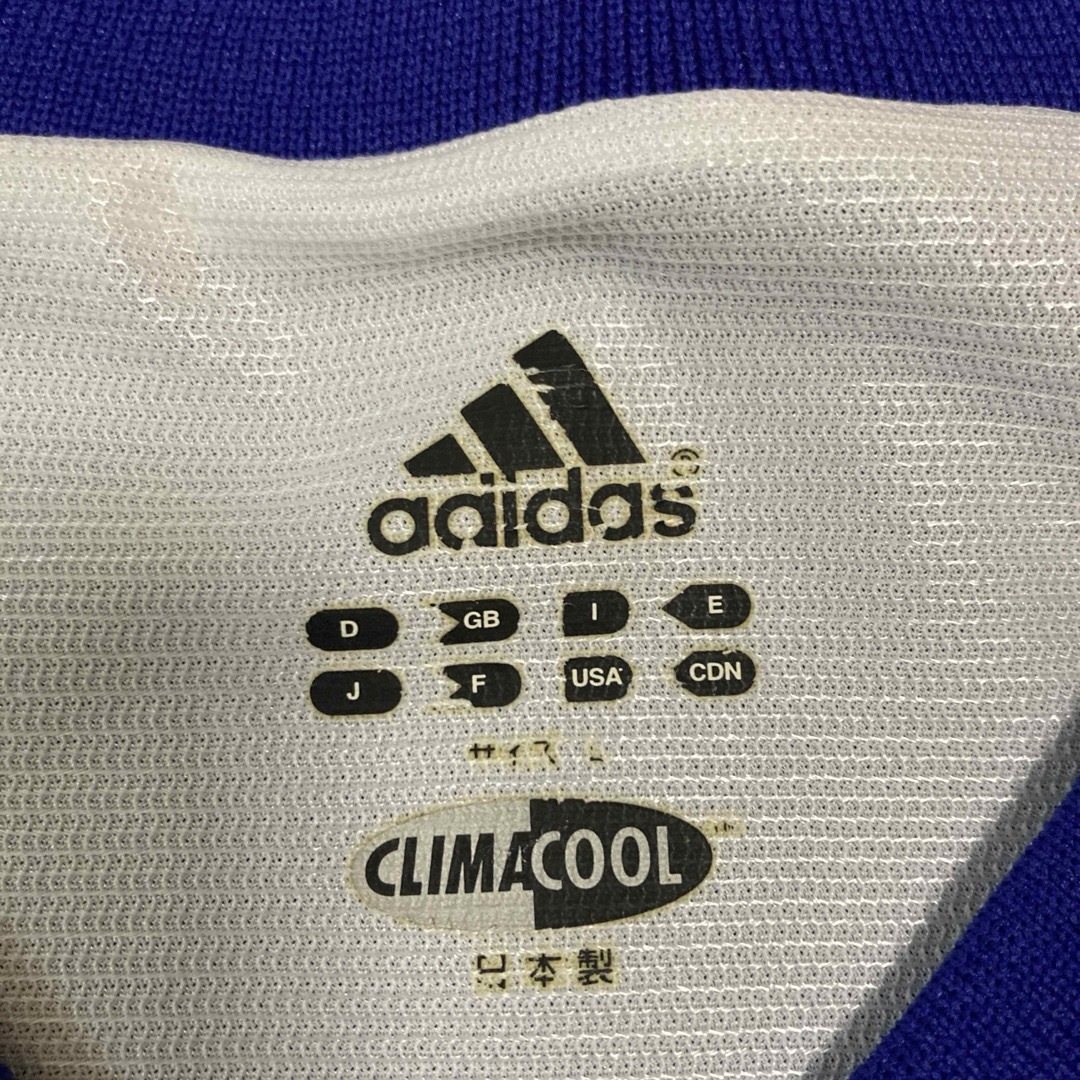 adidas(アディダス)のadidas 2002日韓W杯  日本代表ユニフォーム 中田英寿　7番 スポーツ/アウトドアのサッカー/フットサル(ウェア)の商品写真