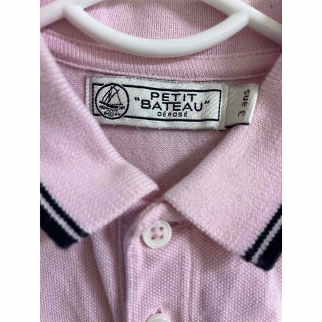 PETIT BATEAU(プチバトー)のプチバトーポロシャツ95cm キッズ/ベビー/マタニティのキッズ服男の子用(90cm~)(Tシャツ/カットソー)の商品写真