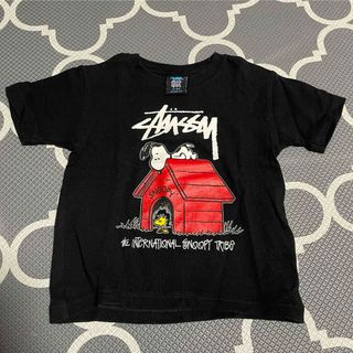 ○超美品○STUSSY×PEANUTS コラボ Tシャツ 90