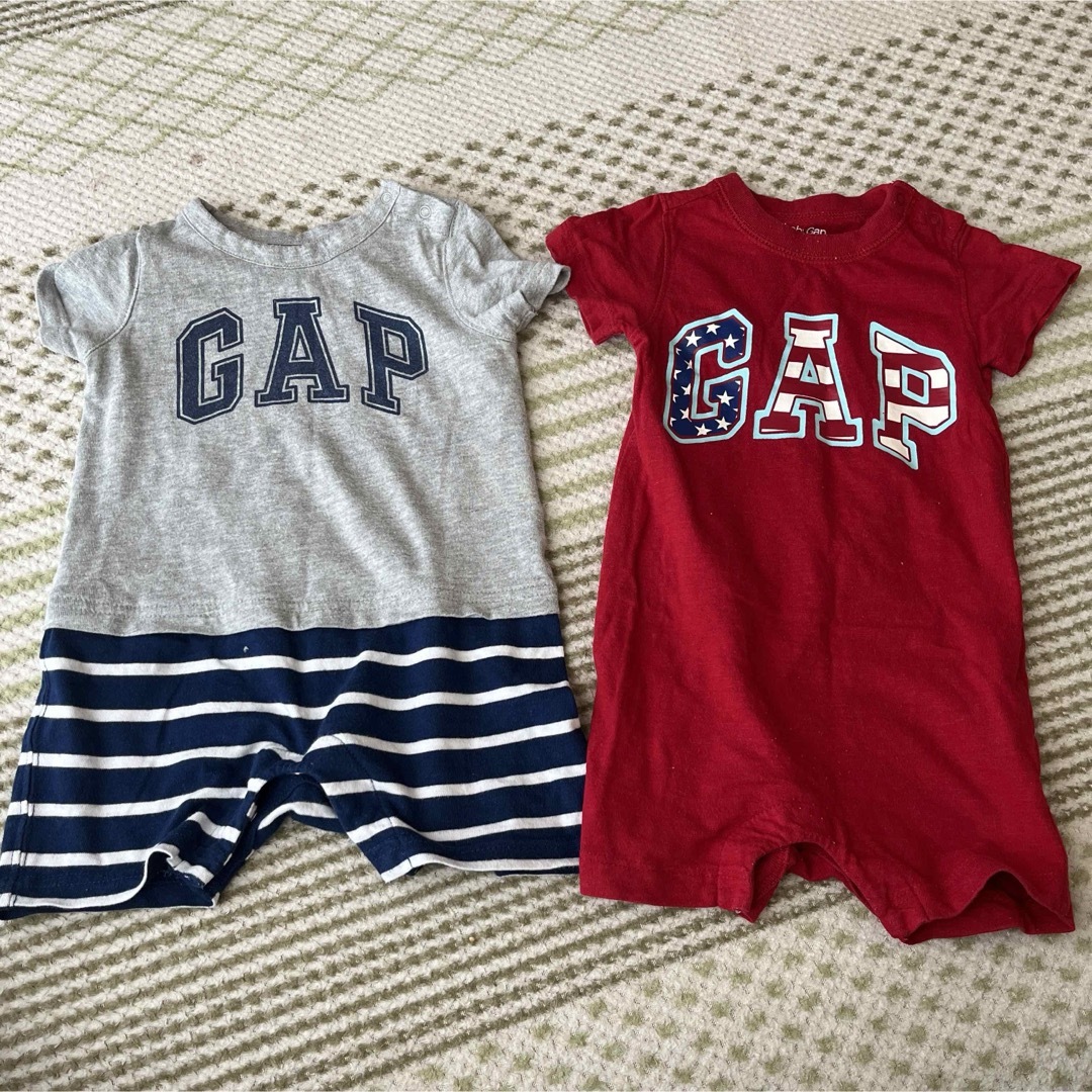 babyGAP(ベビーギャップ)のbabygap70ロンパース キッズ/ベビー/マタニティのベビー服(~85cm)(ロンパース)の商品写真