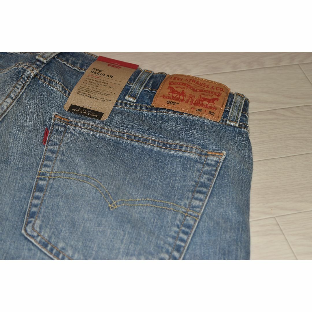 Levi's(リーバイス)のリーバイス 505 レギュラーフィット ストレッチ ストレート　Ｗ38 メンズのパンツ(デニム/ジーンズ)の商品写真