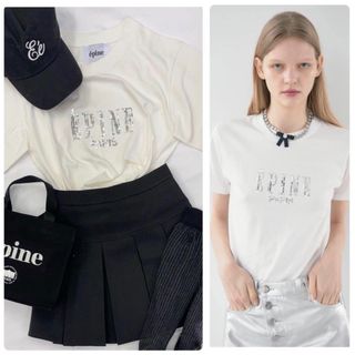 エピヌ(épine)のÉPINE PARIS spangle tee(Tシャツ(半袖/袖なし))