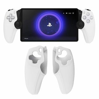 【色:ホワイト】For Playstation Portal ケース ハンドル用(その他)