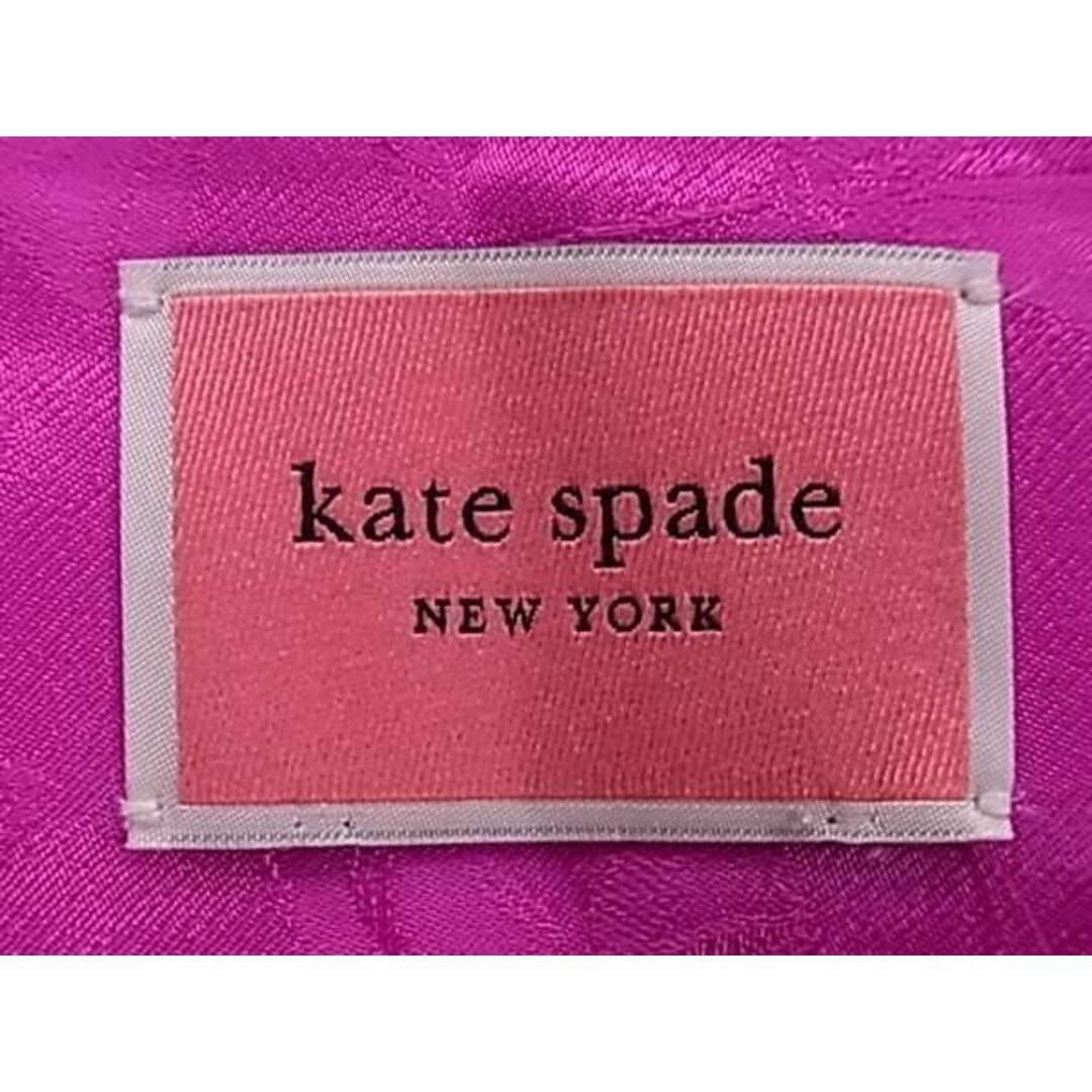 kate spade new york(ケイトスペードニューヨーク)の■新品■未使用■ kate spade ケイトスペード NJM00128 ヴィスコース リボン柄 ワンピース 長袖 サイズ 2 洋服 ピンク系 FA0526 レディースのアクセサリー(その他)の商品写真