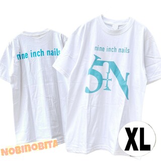 XL/5Nティファニーカラー Nine inch nails  sin Tシャツ(Tシャツ/カットソー(半袖/袖なし))