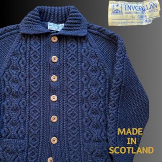 INVERALLAN - インバーアラン ニットカーディガン ships別注モデル スコットランド製