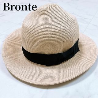 ブロンテ(Bronte)の◇Bronte AMSTERDAM ペーパーハット リボン ライトベージュ(ハット)