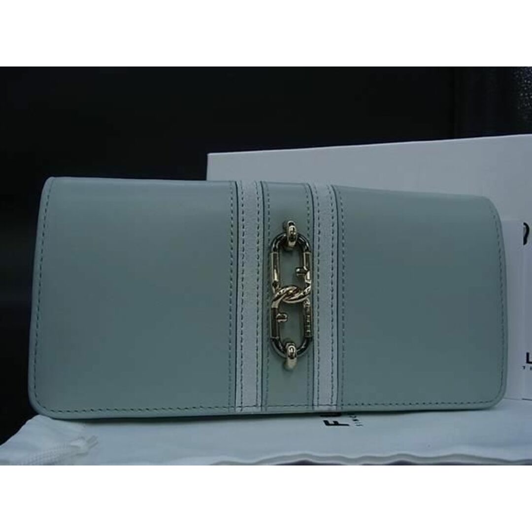 Furla(フルラ)の■新品■未使用■ FURLA フルラ シレナ レザー 二つ折り 長財布 ウォレット レディース ライトブルー系 BG8473  レディースのファッション小物(財布)の商品写真