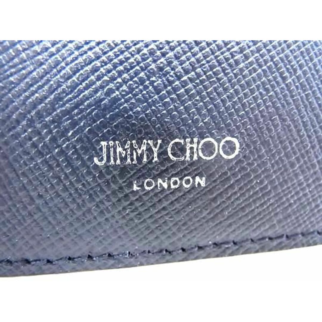 JIMMY CHOO(ジミーチュウ)の■新品■未使用■ JIMMY CHOO ジミーチュウ レザー フラグメントケース コインケース カード入れ ブラック系 FA7810  レディースのアクセサリー(その他)の商品写真