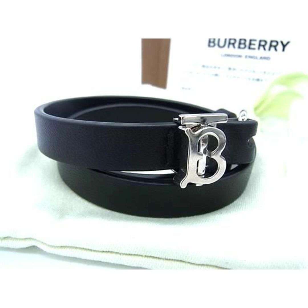 BURBERRY(バーバリー)の■新品■未使用■ BURBERRY バーバリー レザー 2連 ブレスレット チョーカー アクセサリー ブラック系 FA7804  レディースのファッション小物(その他)の商品写真