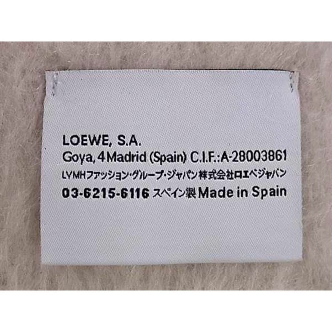 □新品□未使用□ LOEWE ロエベ アナグラム モヘヤ×ウール □新品□未使用□ LOEWE ロエベ アナグラム モヘヤ×ウール
