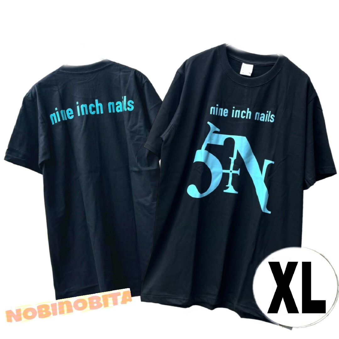 XL5Nティファニーカラー Nine inch nails   sin Tシャツ メンズのトップス(Tシャツ/カットソー(半袖/袖なし))の商品写真